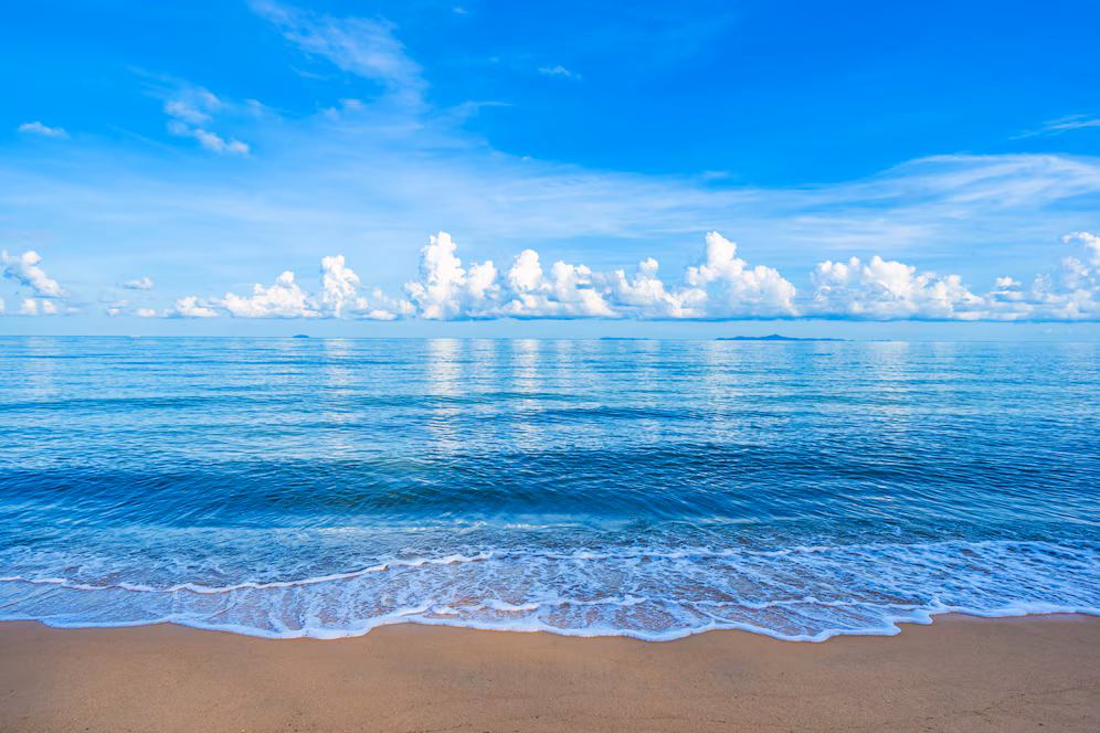Beachfront at Estella Mai Khao Beach Resort in Phuket