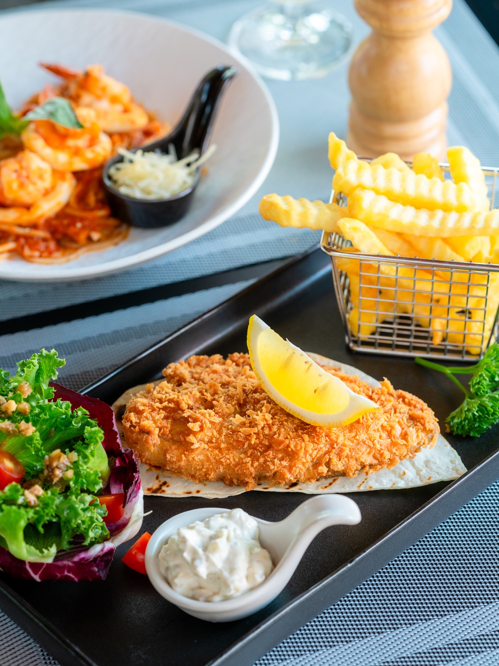 Seven Sea Restaurant at Estella Mai Khao Beach Resort in Phuket