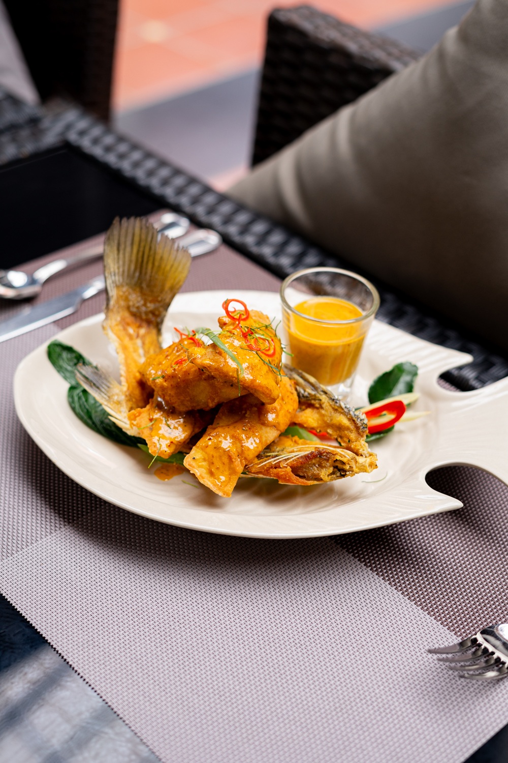 Seven Sea Restaurant at Estella Mai Khao Beach Resort in Phuket
