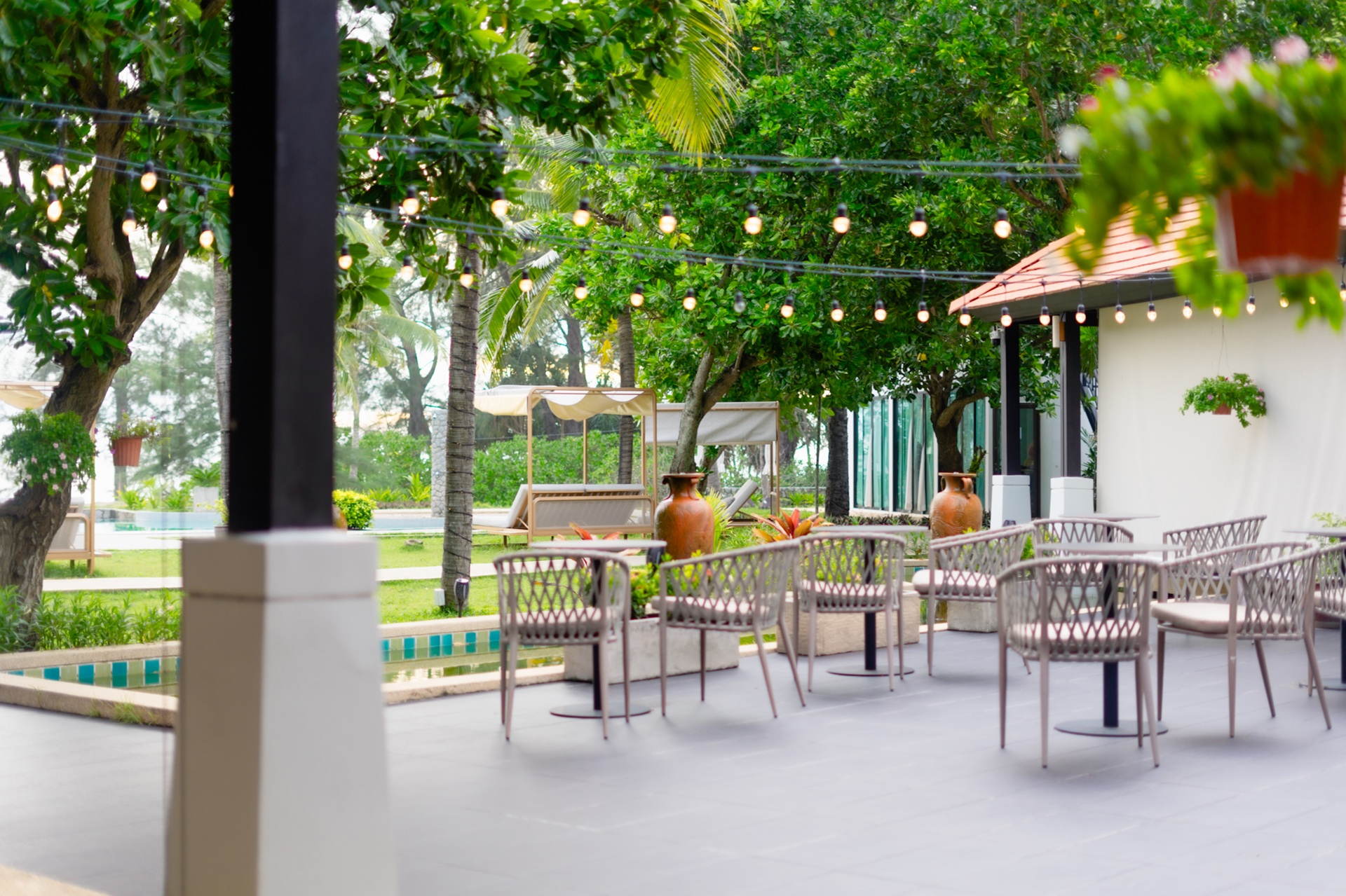 Seven Sea Restaurant at Estella Mai Khao Beach Resort in Phuket