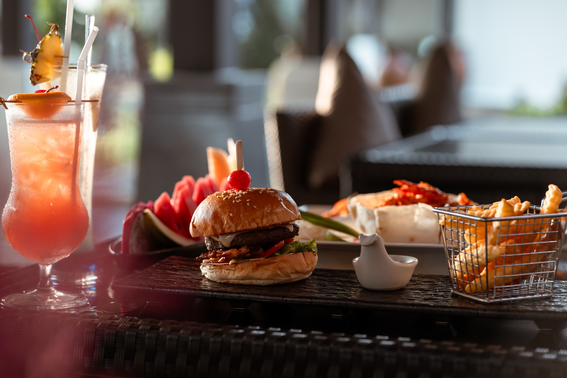 Seven Sea Restaurant at Estella Mai Khao Beach Resort in Phuket
