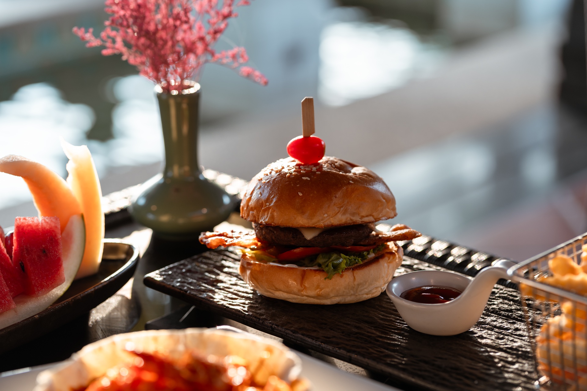 Seven Sea Restaurant at Estella Mai Khao Beach Resort in Phuket